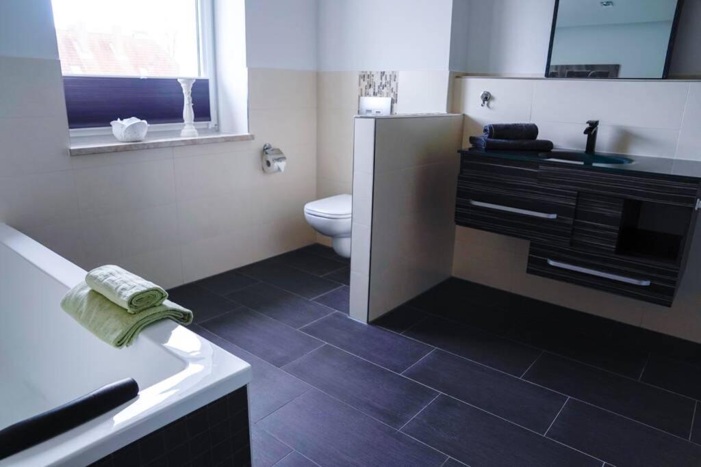 Ht Appartement Nr 2 Greppin Bagian luar foto